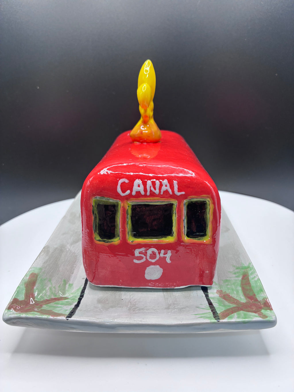 Downtown Streetcar Butter Dish (Pre-Order)